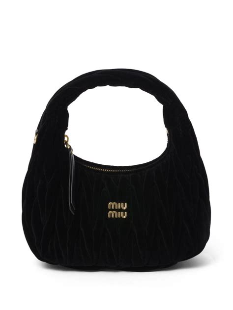 miu miu matelassé velvet bag|farfetch miu michael bags.